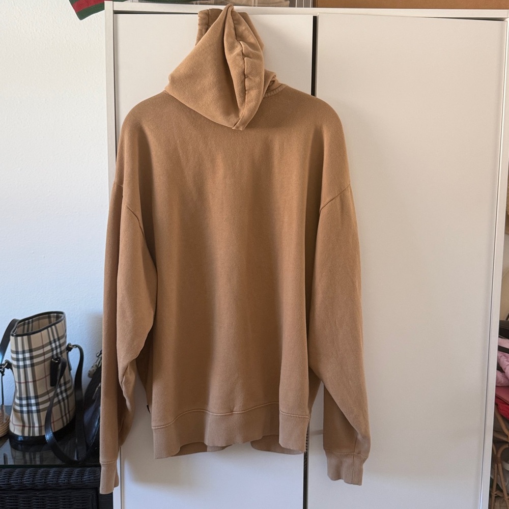 VANS / Oversized Zip Brown Zip-Up Hoodie - S - Picture 4 of 5